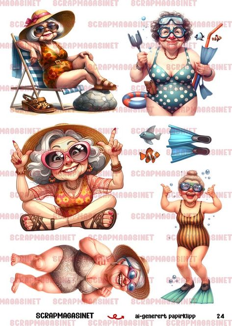 Hovedbilde Scrapmagasinet-Papirklipp 24 - Badenymfer