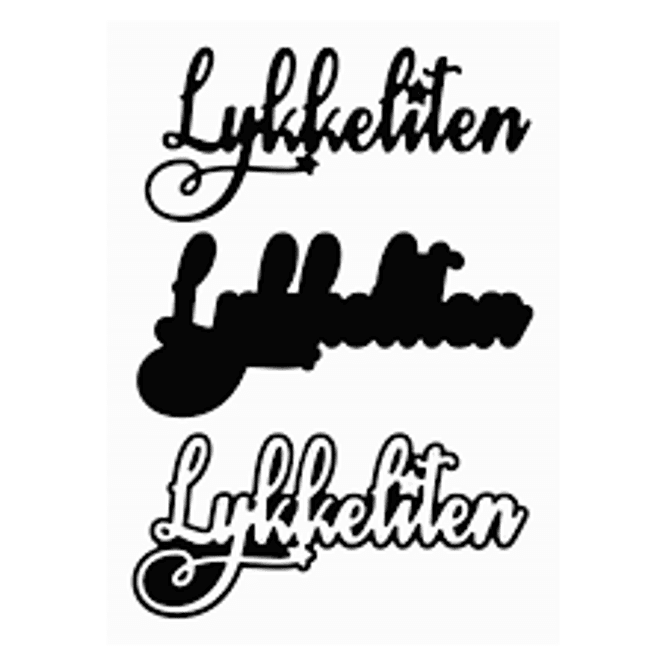 Hovedbilde Dies-Scrapmagasinet-Lykkeliten med skygge