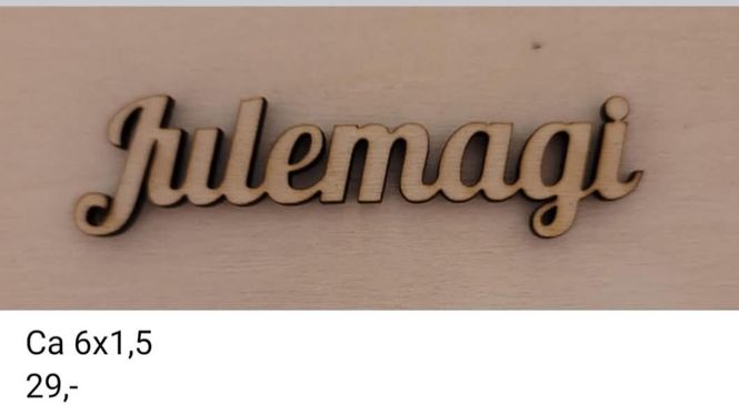 Hovedbilde Julemagi - Scrappehusets egen trepynt - Tj13