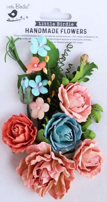 Hovedbilde   Little Birdie -Papirblomster - CR92422