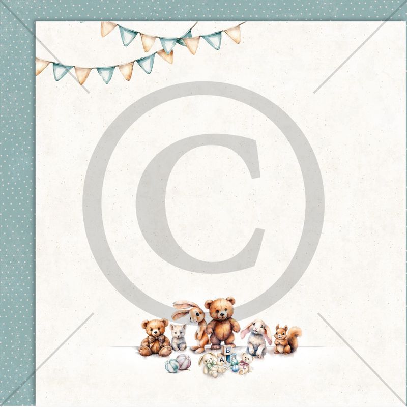 Papirdesign - Søte små venner - Du er best -  pd1444