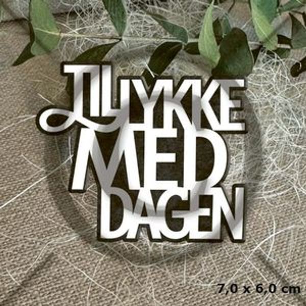 Til lykke med dagen fra papirdesign PD 1544