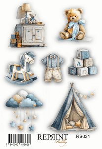 Hovedbilde Stickers - Happiness boy-Fra Reprint- RS031