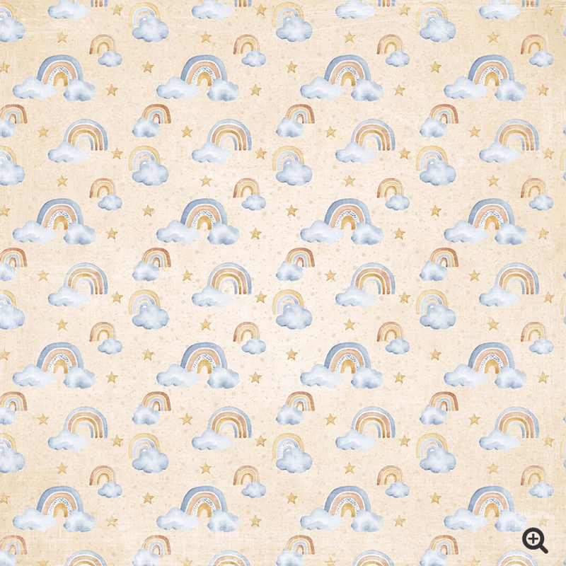 Reprint-Paperpack- Vintage Baby- blokk- 6x6 Inch 