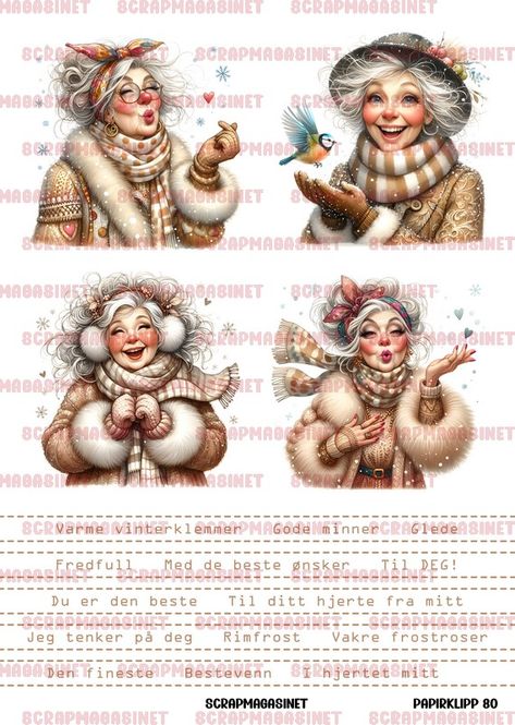 Hovedbilde Scrapmagasinet-Papirklipp 80-Varme vinterklemmer