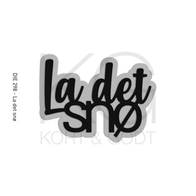 Hovedbilde Kort og Godt-La det snø-DIE 298