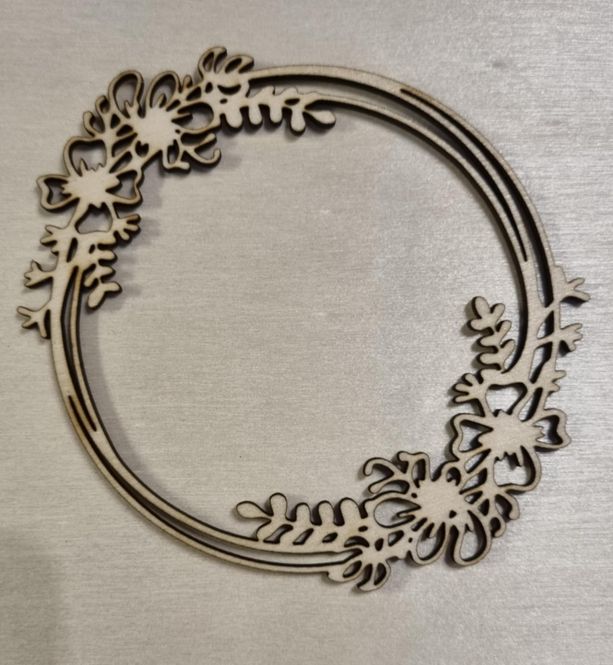 Hovedbilde Ramme - blomster - Scrappehusets egen trepynt ...