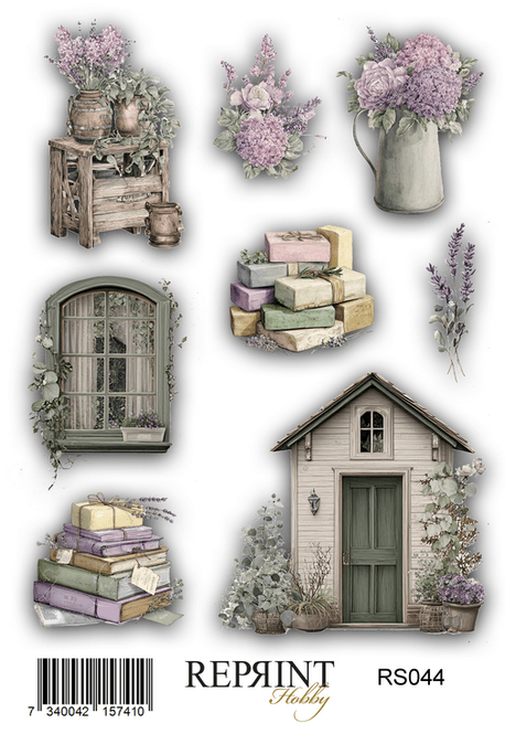 Hovedbilde  Reprint -Stickers- Timeless - 11x16 cm-RS044