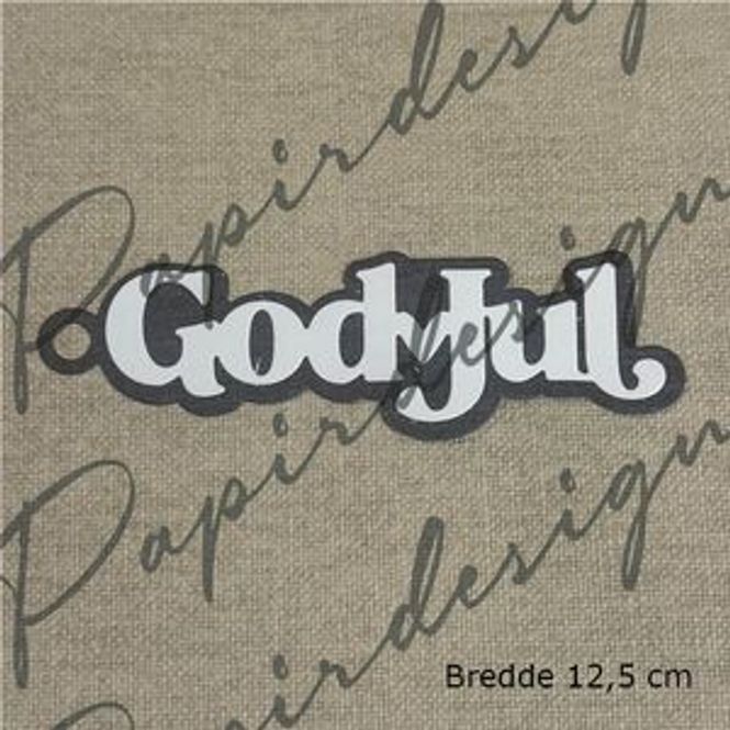 Hovedbilde Papirdesign - Dies - God jul 31-PD1591