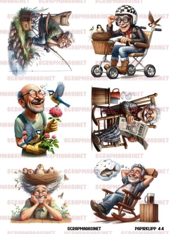  Scrapmagasinet Papirklipp 44 - Gamle gubbers gode liv