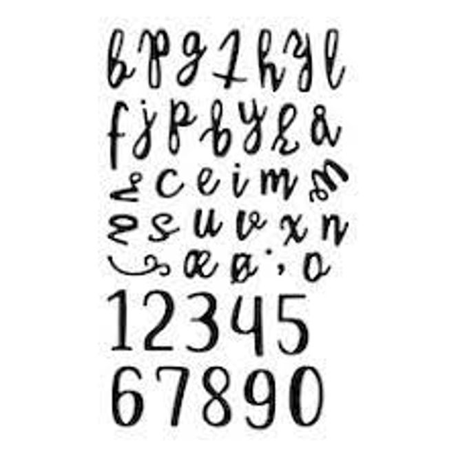 Hovedbilde Dies fra scrapmagasinet tall og bokstaver små