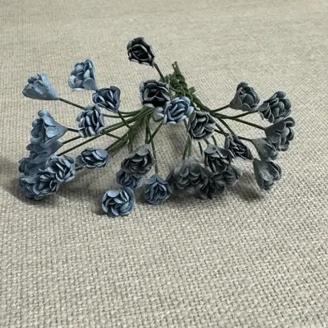 Hovedbilde Papirdesign - Rufseknopper blå - BV9