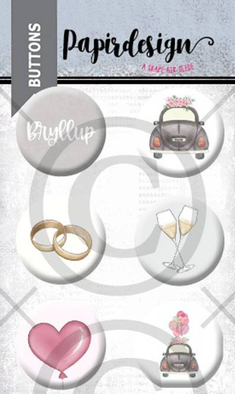Papirdesign-Buttons-Bryllup-PD00948