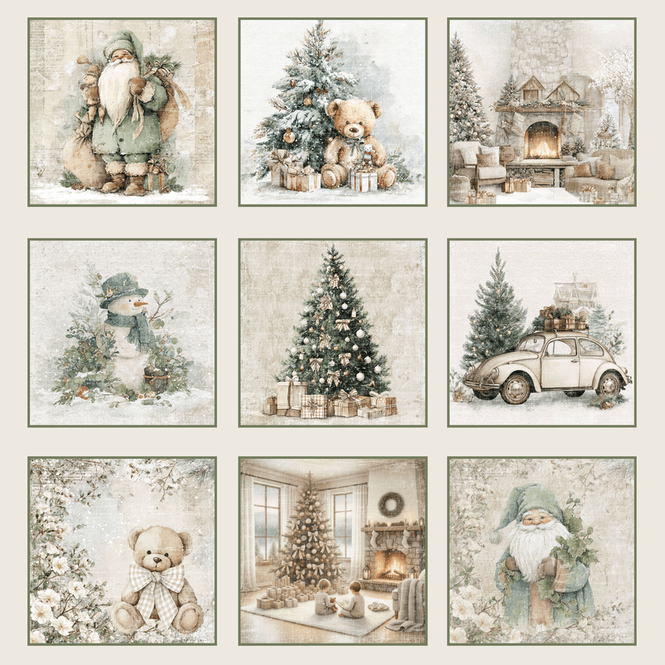 Hovedbilde Reprint - Cozy Winter CollectionTags - 12x12 ...
