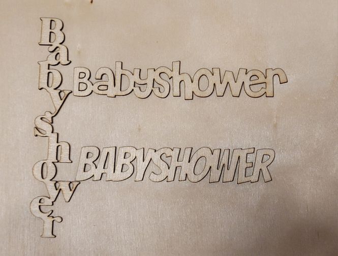 Hovedbilde Babyshower- Scrappehuset egen trepynt- T140