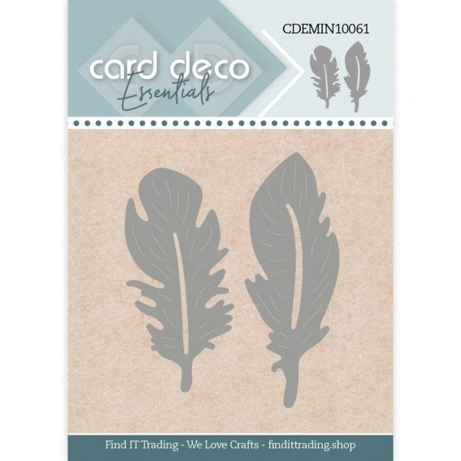 Hovedbilde Card Deco Essentials Mini Dies – Fjær 2 ...