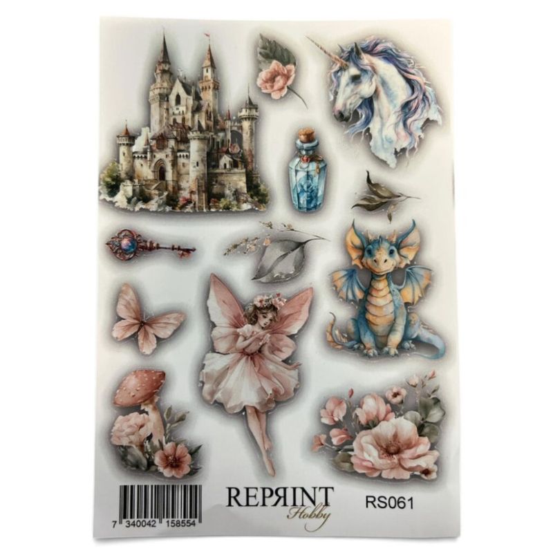 Reprint – Hidden Magic – Klistremerker-RS061