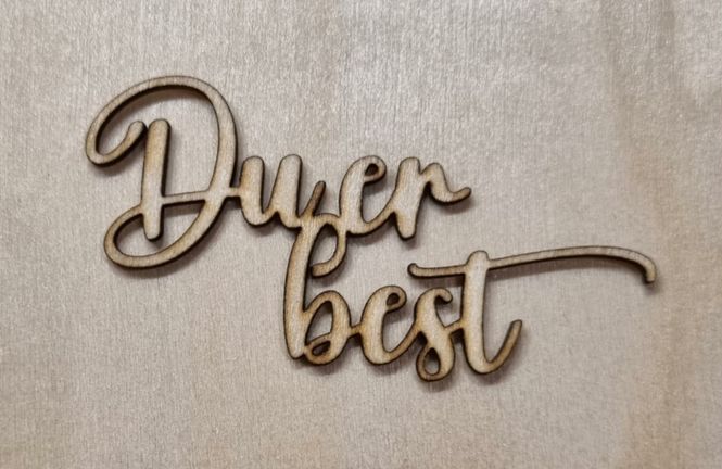 Hovedbilde Du er best - Scrappehusets egen trepynt - T167