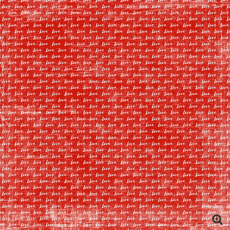 Reprint- Love is in the Air- Blokk- 6x6 inch