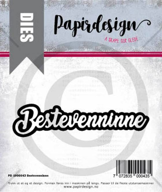 Hovedbilde Bestevennine fra papirdesign-Pd 1900043