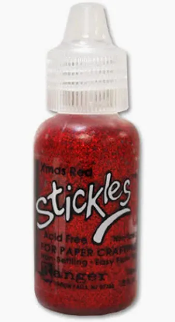 Hovedbilde Stickles Glitterlim -  Christmas Red - 11