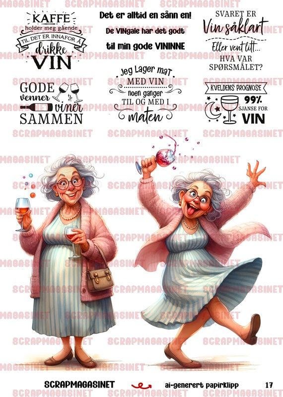 Scrapmagasinet-Papirklipp 17 - Det er alltid en sånn en