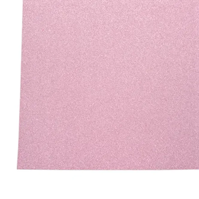 Hovedbilde Kort og Godt Glitterkartong-Lys Rosa-GP217