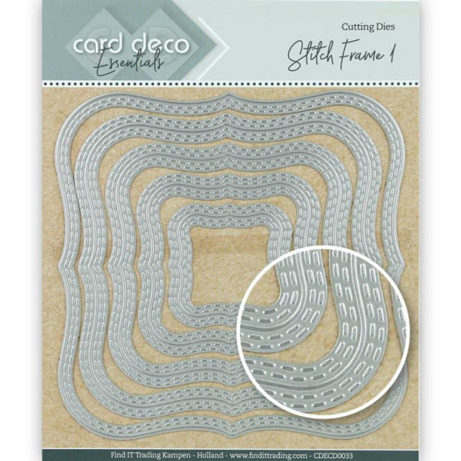 Hovedbilde Card Deco Essentials Dies Stitch Frame 1 ...