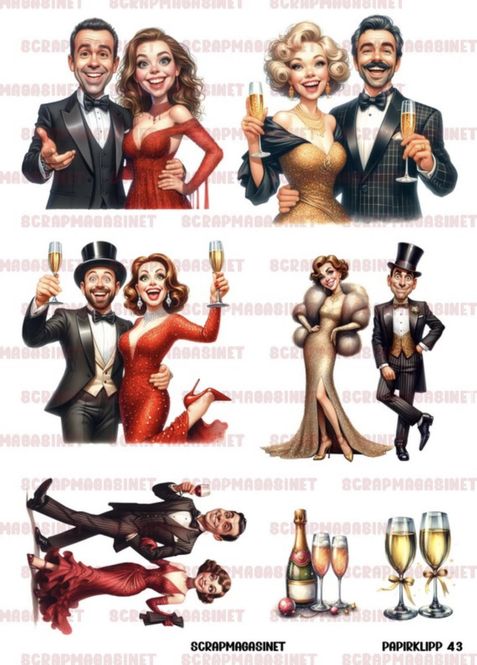 Hovedbilde Scrapmagasinet- Papirklipp  43 - Galla