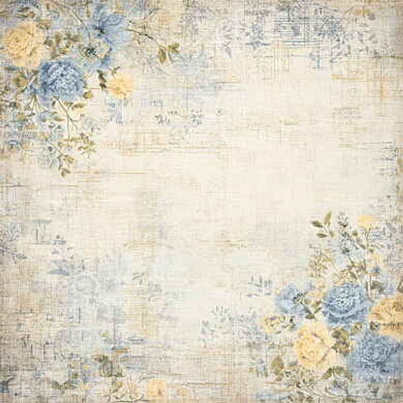 Reprint - Summer Meadow Collection-blokk - 8x8 inch