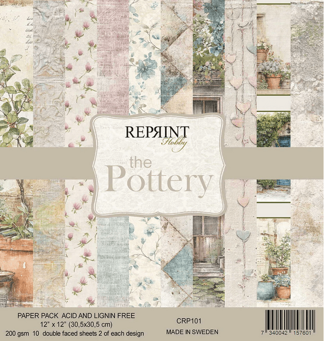 Hovedbilde Reprint-The Pottery - Blokk-12x12 inch-fra ...