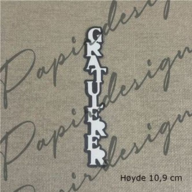 Hovedbilde Papirdesign - Dies - Gratulerer 37-PD1599