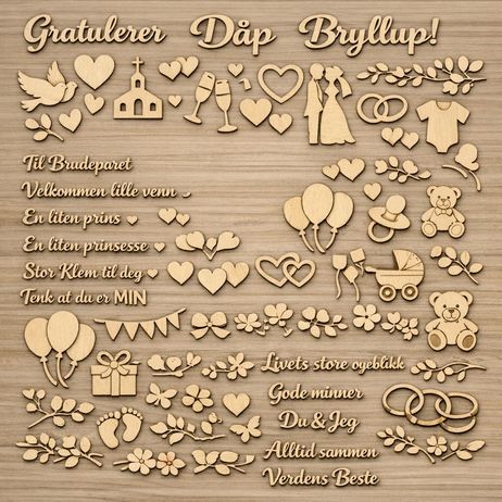 Wood decorations from Ålesund