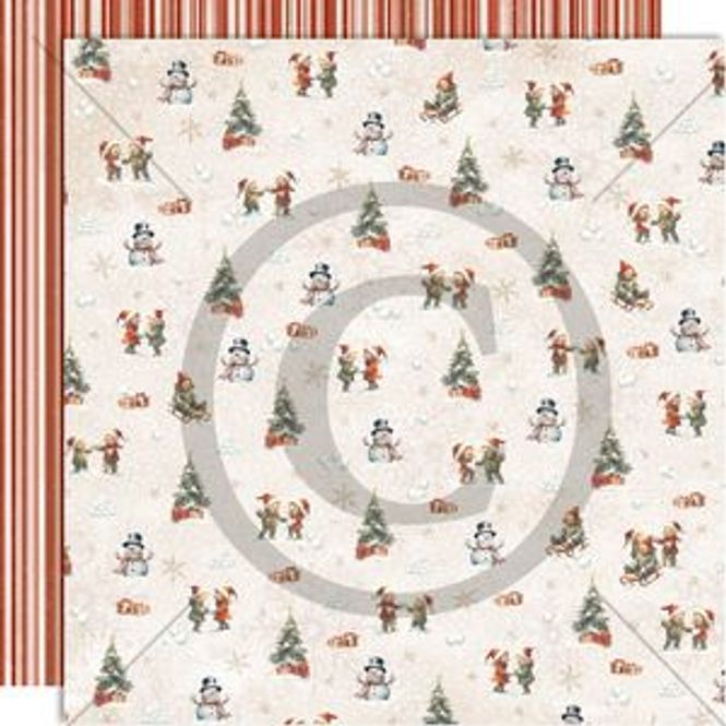 Hovedbilde Julekveld-Barnas Jul- Tosidig mønsterark fra ...