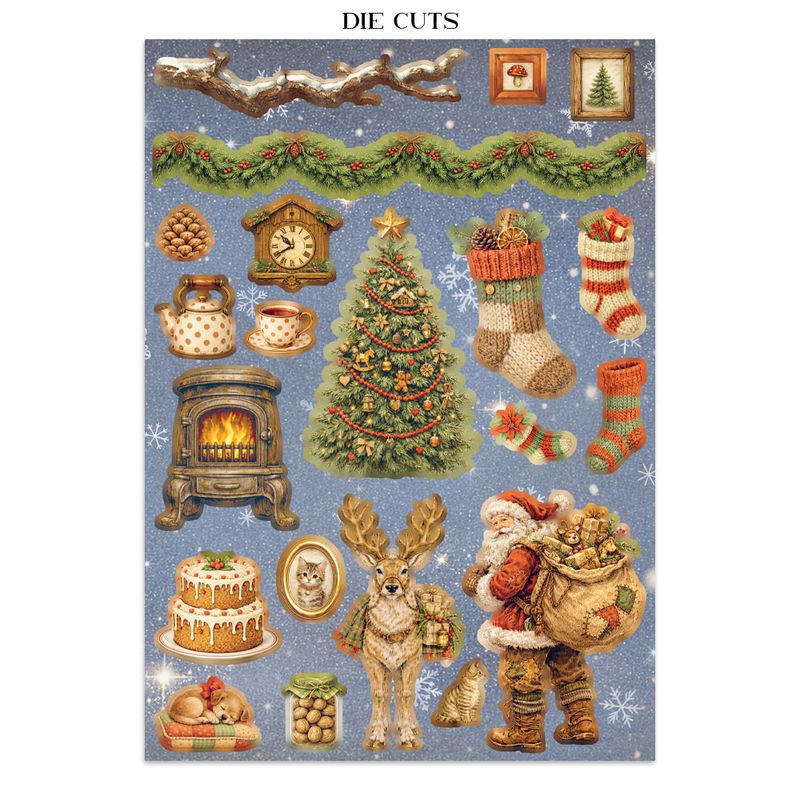 Stamperia - Junk Journal - Silent Night - A4-bok