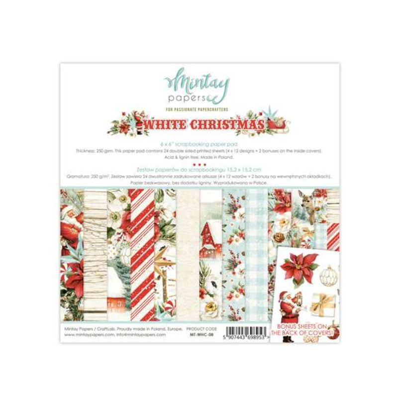 white christmas blokk fra Mintay- 6x6 inch-08