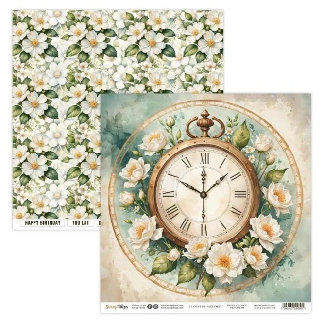 Hovedbilde ScrapBoys Flowers Melody-04 
