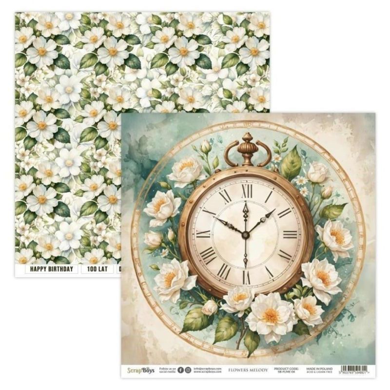 ScrapBoys Flowers Melody-04 