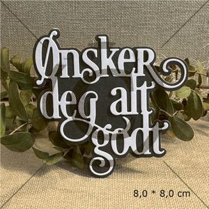 Hovedbilde  &Oslash;nsker deg alt godt- Dies fra papirdesign- PD ...